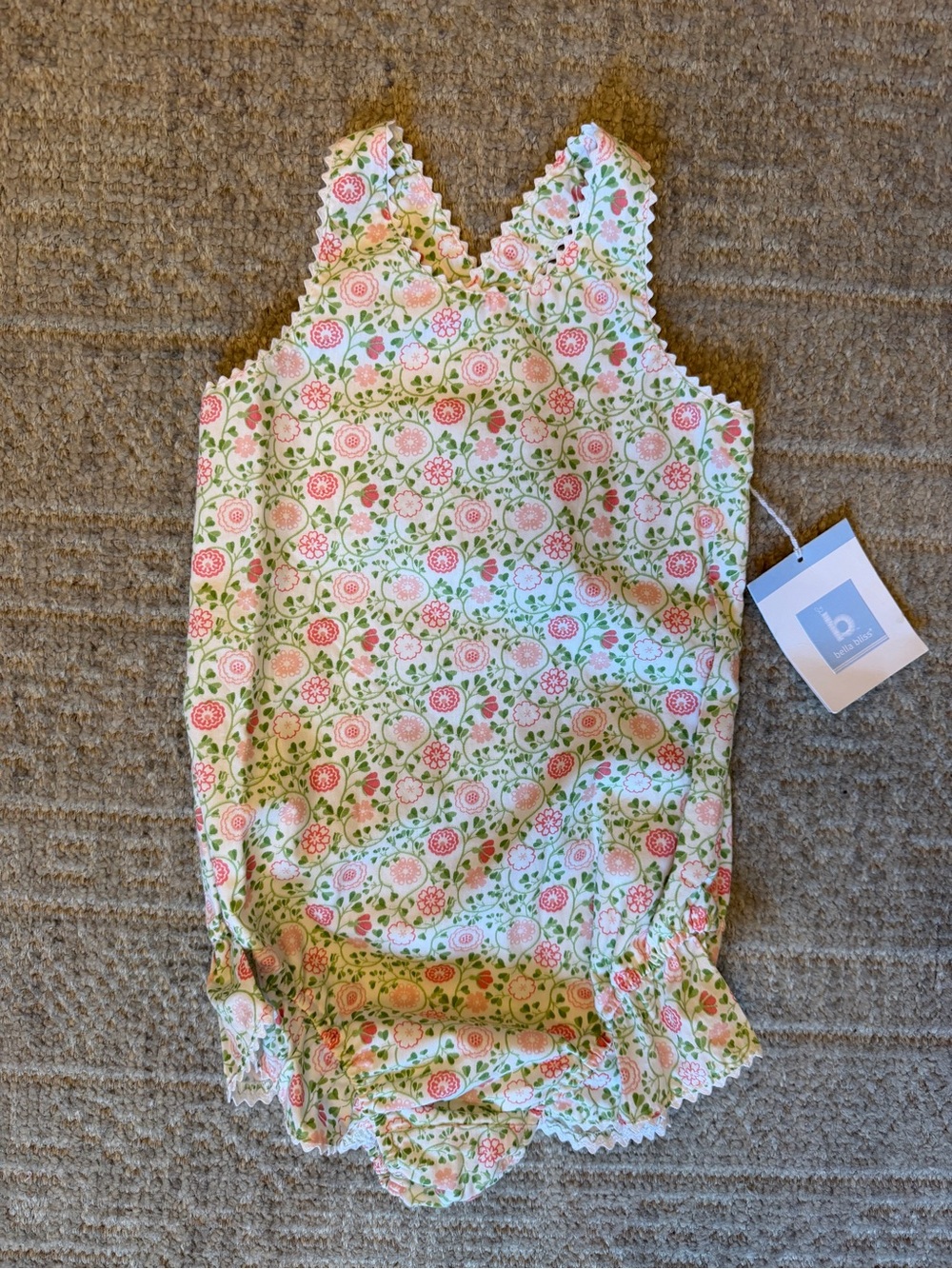 NWT Bella Bliss Girls sun suit size 6